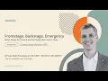 Frontstage Backstage Emergency SDN Community Voices no055 with Dr Scott Marin MD
