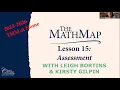 The Math Map Lesson 15 Assessment - 2025