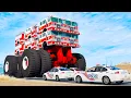 Download Lagu Giants Machines Crushes Cars #23 - Beamng drive