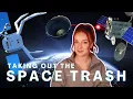 How do we clean up space junk