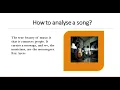 Download Lagu Song Analysis for XI Graders (Senior High School)