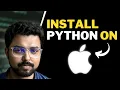 5 How to install Python on Mac Python for Beginners Full Course in Hindi
