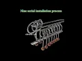 HOW TO SOLVE CLASSICAL METAL 9 LINKED RINGS PUZZLE