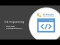 SQL Programming DDL Create Alter Drop Table Syntax Primary Key Default Check Constraints