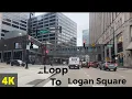 Chicago loop Lincoln Park Logan Square March 16 2023