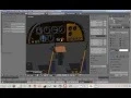 How To Use Blender For Making Flight Simulator X Models FSX Blender2FSX Part 23