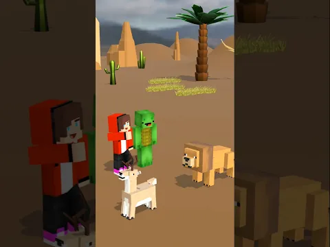 the meaning of LION KING song 😂 but Minecraft animation - Maizen #funny #memes #lionking