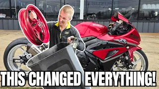 transforming the gsxr 1000 with lightweight wheels 