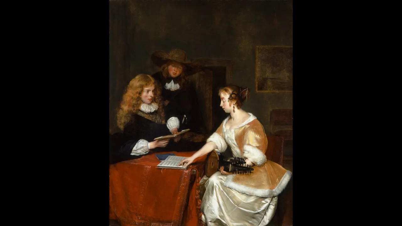 CAM Look | The Music Party by Gerard ter Borch | 8/12/21