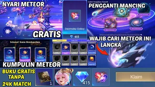 EVENT METEOR LEGENDARIS & BISA DI JUAL PASAR LELANG ! SKIN COLLECTOR GRATIS, SAINGAN MANCING