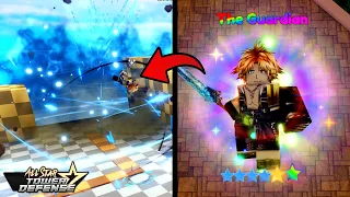 THE GUARDIAN 6⭐UNIT LVL 175 SHOWCASE - ALL STAR TOWER DEFENSE