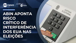 Abin alerta sobre risco de interferência dos EUA na eleição | #JornaldoSBTNews