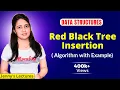 5 17 Red Black Tree Insertion Insertion Algorithm Data Structure Tutorials