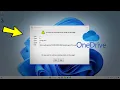 Fix Onedrive startup java script error in windows 11 10 How To Solve onedrive SCRIPT ERROR