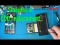 OnePlus 6 LCD with frame replacement