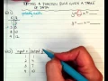 Writing a function rule from a table part 1