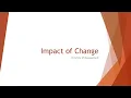 Impact of Change Pearson Edexcel BTEC Business Extended Diploma