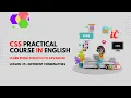 CSS Practical Course in English Class 25 - Combinator