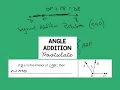 Angles and Angle Addition Postulate