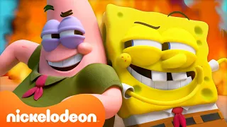 SpongeBob يثير الفوضى في مخيم Kamp Koral كامب كورال Nickelodeon Arabia 