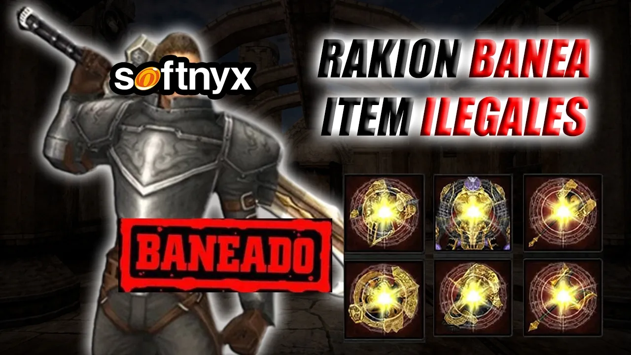 RAKION BANEA A ITEM CHEAT / CLONES  -  BANEO A ITEM ILEGALES  -  Rakion Latino