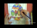 Easter interactive coloring sheet from Art with Jenny K
