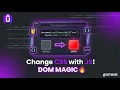 DOM CSS in JavaScript Change Style with JS in Seconds