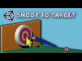 How to SHOOT 3D Object TO TARGET Position - Mouse Click Position Unity 3D Tutorial