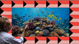 3D Wall painting art | Transform Your Wall with This Easy 3D Art Illusion
