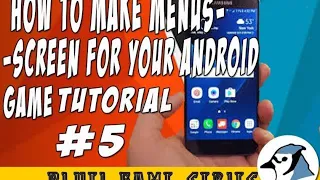 BLUEJ LIBGDX TUTORIAL CREATE MENU SCREEN FOR ANDROID GAME PART 5