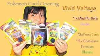Download Pokemon Card Opening - Vivid Voltage - Promo Cards and Premium Checklane Blisters MP3
