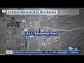 Pedestrian dead after crash in West El Paso