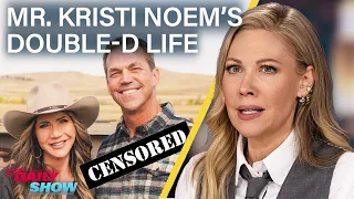 Kristi Noem s Husband Gets Busty Lindsey Graham Spotted at Disney World The Daily Show