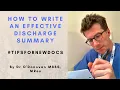 How to write an effective patient discharge letter - with a worked example