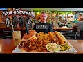 Taking on Whitlock s MASSIVE Four Horsemen Food Challenge