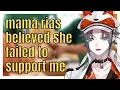 Mysta cries while thinking about his rough past with his mom