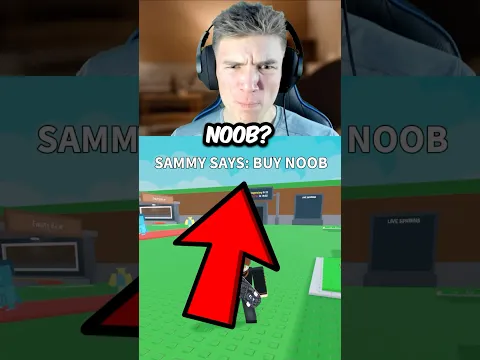 WIN SAMMY SAYS = CRAZY OG... 🤯💀 #roblox #shorts