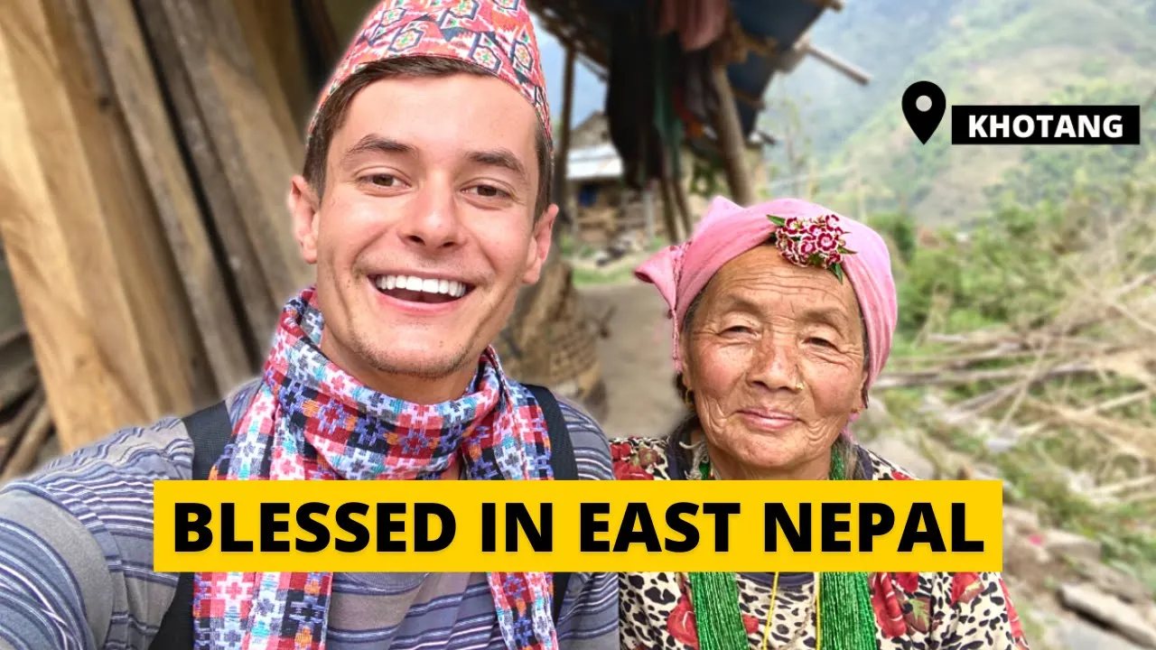 I walked for 7 hours to get to this Rural Village in Nepal 🇳🇵