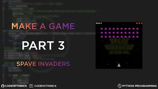 Make A Game With Python - Space Invaders