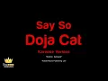 Doja Cat - Say So (Karaoke Version)