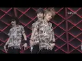 TEEN TOP- TEEN TOP+CRAZY (틴탑+미미치겠어)  @SBS Inkigayo 인기가요 20120108