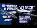 Buzzed an Aircraft It s on TCAS UFOs Spotted Over Oregon ZSE ARTCC