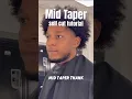 Self Haircut Tutorial Mid Taper