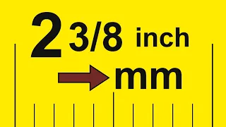 How to Convert 2 Inches to Millimeters