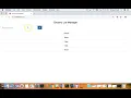 Grocery List Manager