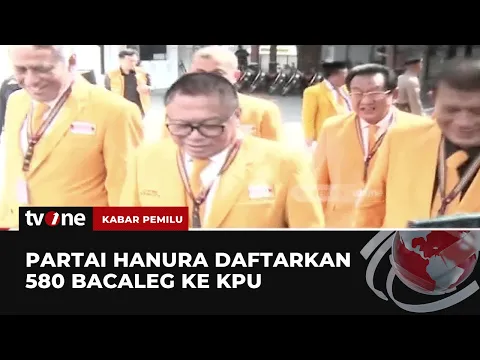 Hanura Daftarkan 580 Bacaleg 2024 ke KPU