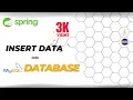 Insert data into MySQL Database in Spring Boot Java Spring Boot