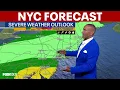 NYC weather Showers storms possible as humid weather continues