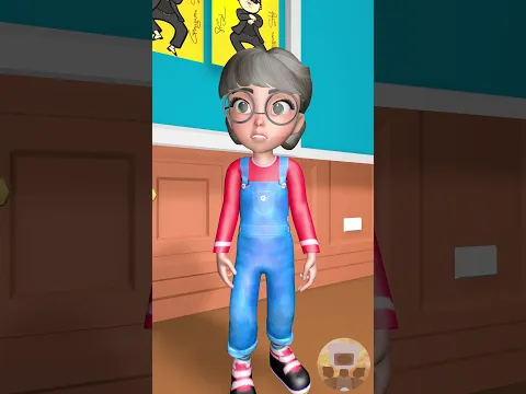 Squid game play dance gangnam style - Tani and Neighbor #shorts