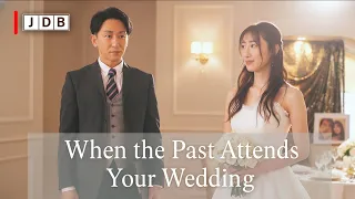 she met her ex on her wedding day what happened next will warm your heart